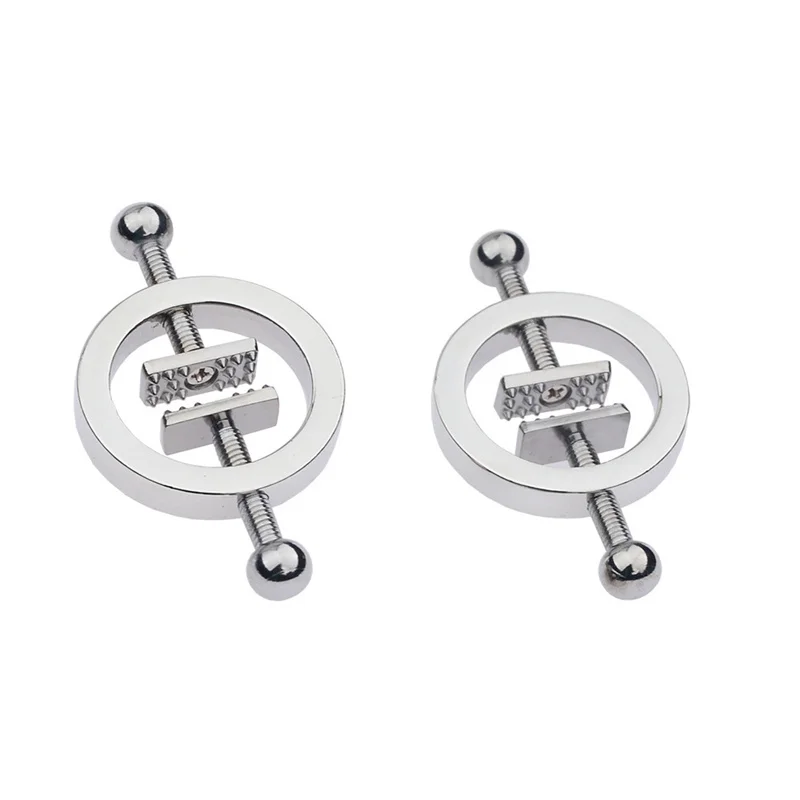 Metal Nipples Clamps Clips Breast Stimulation Massage Bondage Slave Sex Toys For Women Couples Flirting Adult Game Products Metal Nipples Clamps Clips Breast Stimulation Massage Bondage Slave Sex Toys For Women Couples Flirting Adult Game Products
