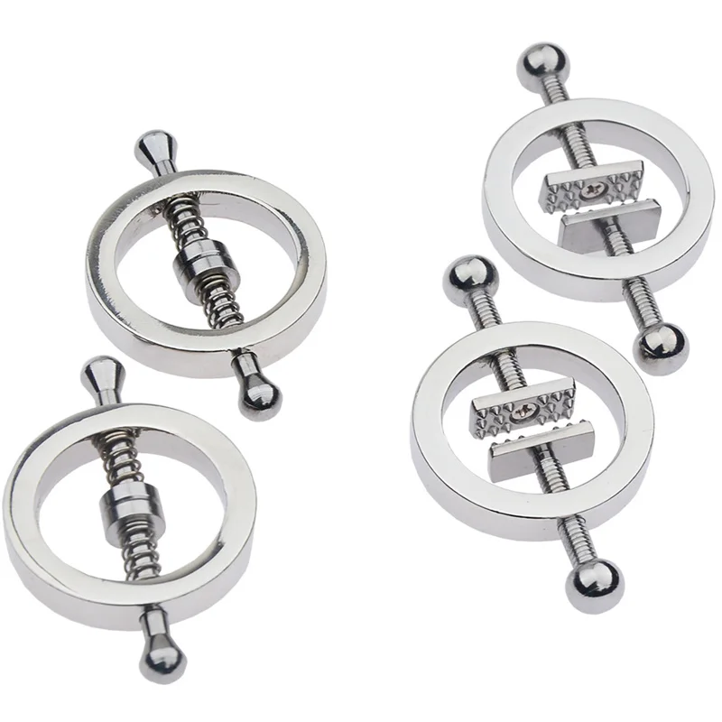 Metal Nipples Clamps Clips Breast Stimulation Massage Bondage Slave Sex Toys For Women Couples Flirting Adult Game Products Metal Nipples Clamps Clips Breast Stimulation Massage Bondage Slave Sex Toys For Women Couples Flirting Adult Game Products