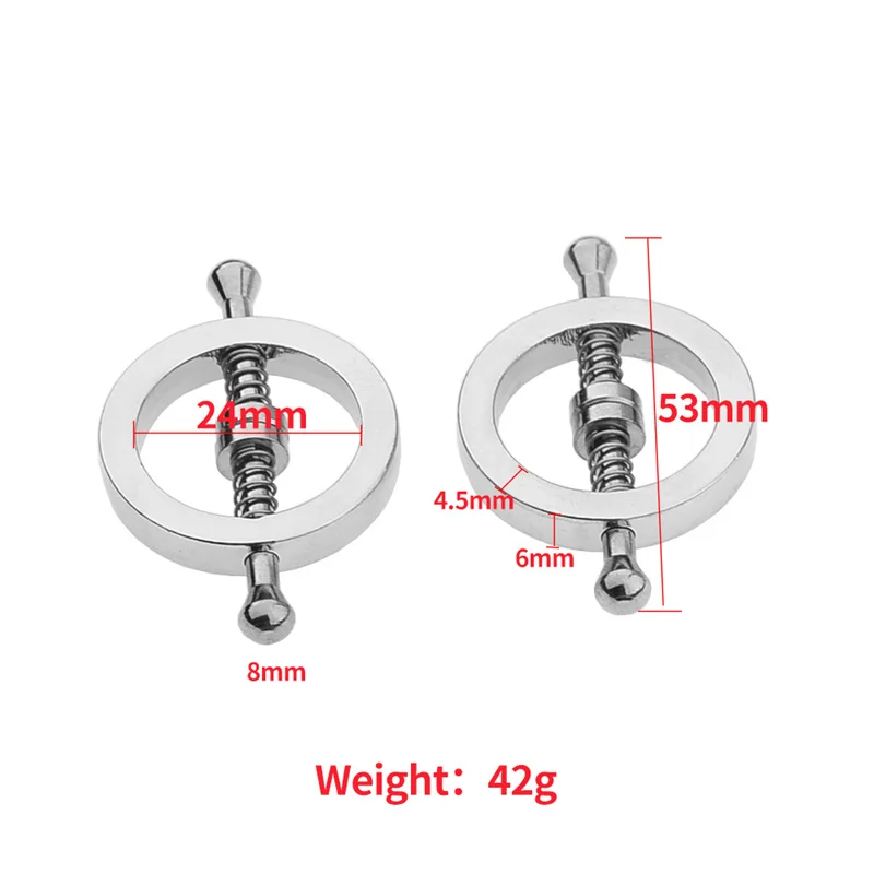 Metal Nipples Clamps Clips Breast Stimulation Massage Bondage Slave Sex Toys For Women Couples Flirting Adult Game Products Metal Nipples Clamps Clips Breast Stimulation Massage Bondage Slave Sex Toys For Women Couples Flirting Adult Game Products