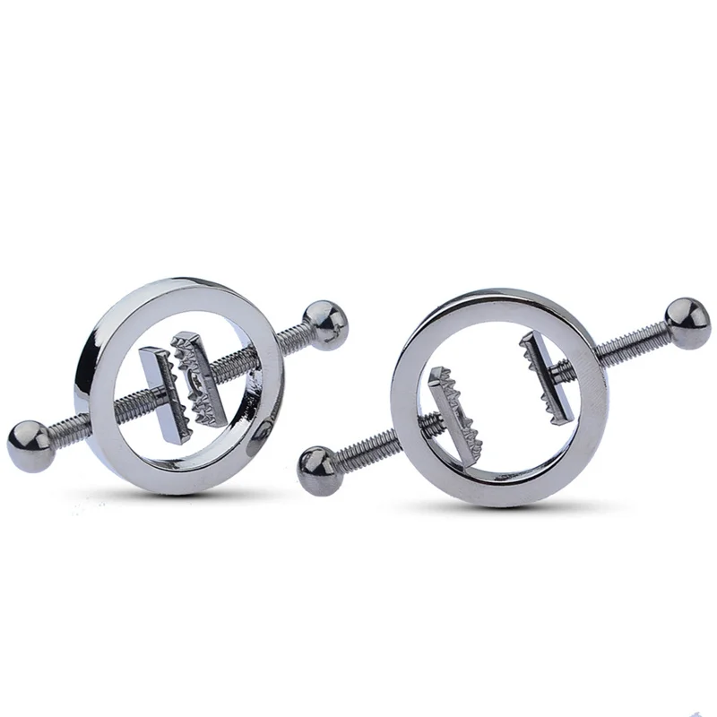 Metal Nipples Clamps Clips Breast Stimulation Massage Bondage Slave Sex Toys For Women Couples Flirting Adult Game Products Metal Nipples Clamps Clips Breast Stimulation Massage Bondage Slave Sex Toys For Women Couples Flirting Adult Game Products