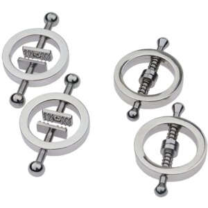 Metal Nipples Clamps Clips Breast Stimulation Massage Bondage Slave Sex Toys For Women Couples Flirting Adult Game Products