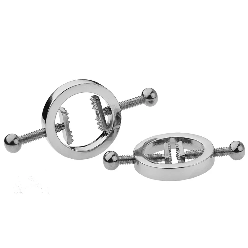 Metal Nipples Clamps Clips Breast Stimulation Massage Bondage Slave Sex Toys For Women Couples Flirting Adult Game Products Metal Nipples Clamps Clips Breast Stimulation Massage Bondage Slave Sex Toys For Women Couples Flirting Adult Game Products