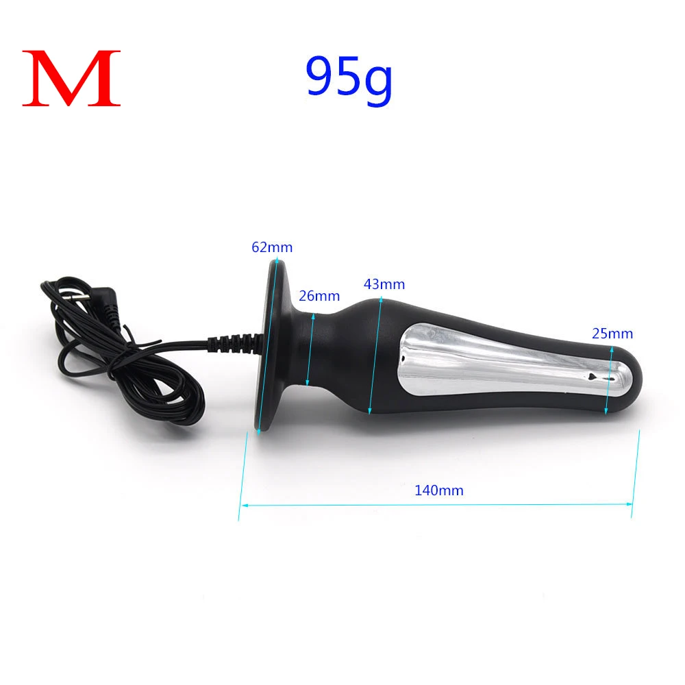 Electric Shock Penis Plug Rings Pulse Anal Plug Glove Stimulation Breast Pads Massage Nipple Clamp Cock Cage Sex Toys For Couple Electric Shock Penis Plug Rings Pulse Anal Plug Glove Stimulation Breast Pads Massage Nipple Clamp Cock Cage Sex Toys For Couple