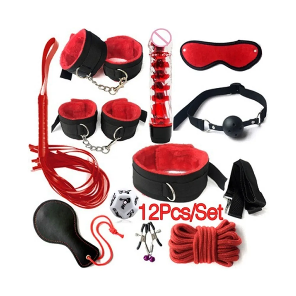 SexLove Set Kits Adults Sex Toys for Women Men Handcuffs Nipple Clamps Whip Spanking Sex Metal Anal Plug Vibrator Butt SexLove Set Kits Adults Sex Toys for Women Men Handcuffs Nipple Clamps Whip Spanking Sex Metal Anal Plug Vibrator Butt