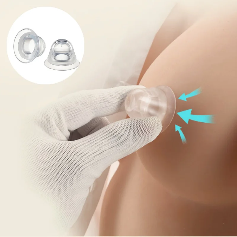 Nipple Clamps Retraction Pump Sucker Teat Massager Corrector Nipple Sucker BDSM Toy Breast Stimulator Sex Toys for Woman Man