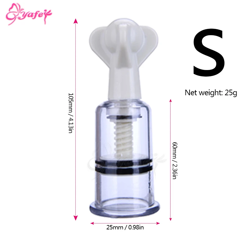 S/L/XL/M Size Nipple Clamps Breast Sucker Pussy Pump Enlarger Clitoris Stimulator Nipple Vacuum Pump Adult Game SM Sex Toys