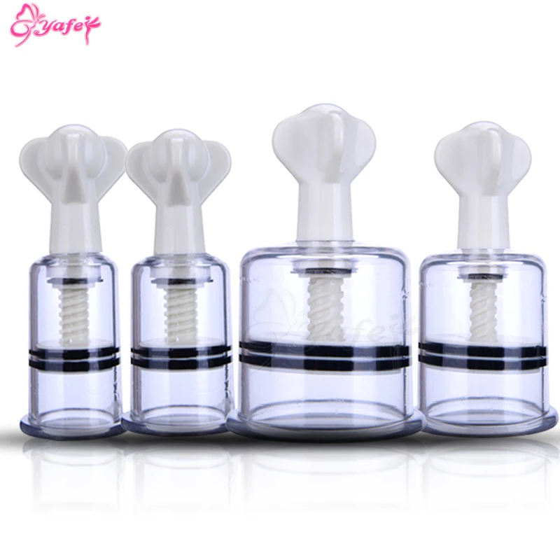 S/L/XL/M Size Nipple Clamps Breast Sucker Pussy Pump Enlarger Clitoris Stimulator Nipple Vacuum Pump Adult Game SM Sex Toys