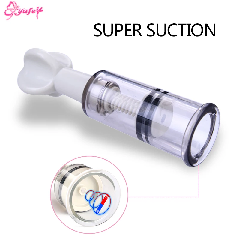 S/L/XL/M Size Nipple Clamps Breast Sucker Pussy Pump Enlarger Clitoris Stimulator Nipple Vacuum Pump Adult Game SM Sex Toys