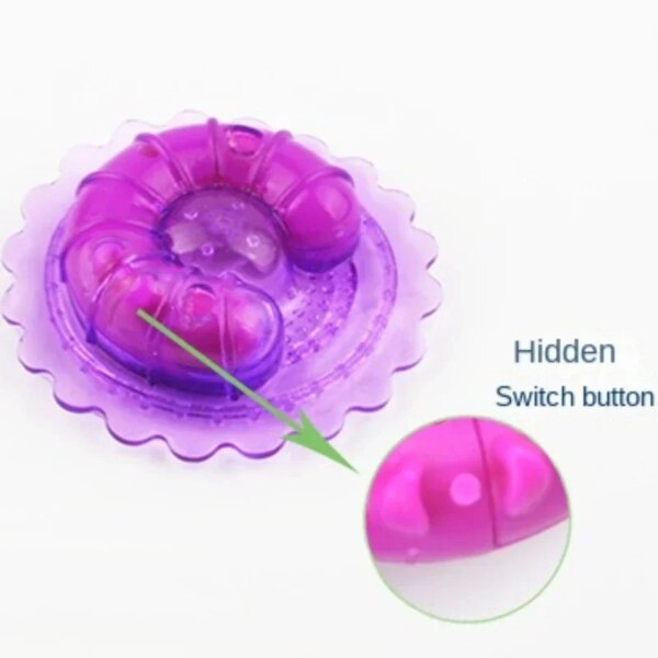 1 Pair Nipple Clip Vibrators Nipple Breast Massage G Spot Stimulation Nipple Sticker Vibrators Sex Toys for Women  Vibradores