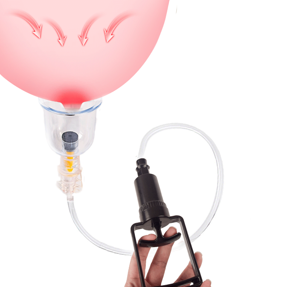 A pair Nipple Sucker Enlarger Nipple Clamps Clit Pussy Pump Clitoris Clip Vacuum Stimulate Breast Enlarger Adults Sex Toys Women
