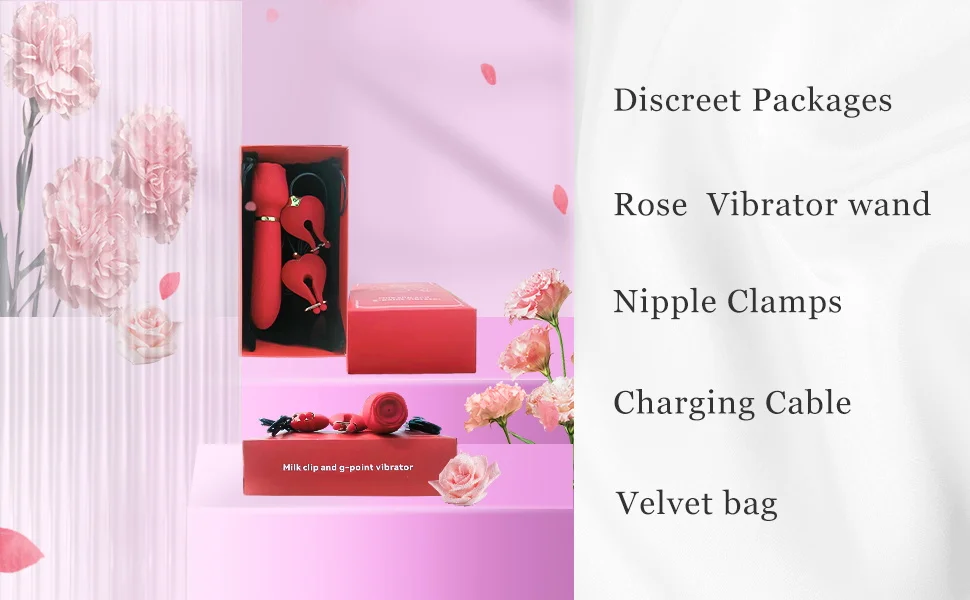 Chest Clips Vibrator for Women 2 in 1 Clitoris Stimulator Stick Dildo Nipple Clamps Ddsm Sex Toys for Couples Adult Unisex 18 Chest Clips Vibrator for Women 2 in 1 Clitoris Stimulator Stick Dildo Nipple Clamps Ddsm Sex Toys for Couples Adult Unisex 18