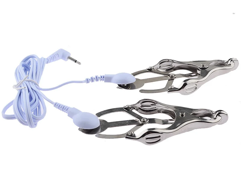 Metal Nipples Clamps Electric Shock Labium Clips Clit Stimulation Sex Toys For Women Men Couples Flirting Adult Games Products Metal Nipples Clamps Electric Shock Labium Clips Clit Stimulation Sex Toys For Women Men Couples Flirting Adult Games Products