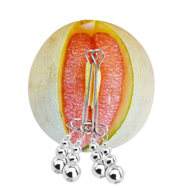 Adult Sex Tool Nipple Clamps Stimulator Breast First Clip Female Stimulation Clitoris Metal Restraint Bondage Bdsm Toys SM Goods