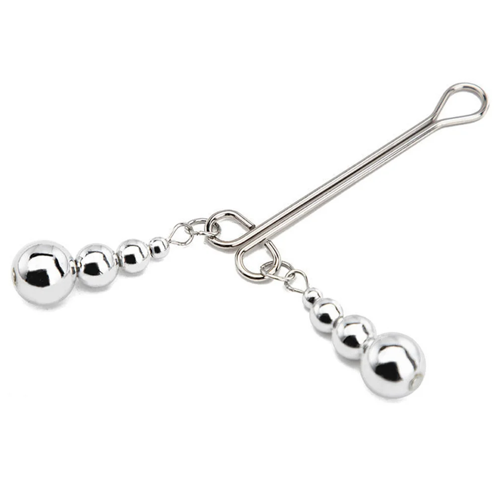 Adult Sex Tool Nipple Clamps Stimulator Breast First Clip Female Stimulation Clitoris Metal Restraint Bondage Bdsm Toys SM Goods