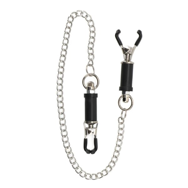 Adjustable Metal Nipple Clips Adult Games Breast Bondage Play Clamps Sex Toys for Couple Nipple Stimulator