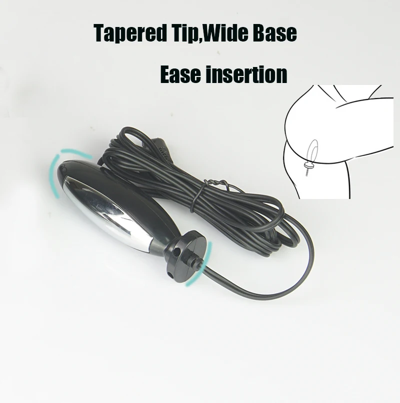 Electric Shock Penis Therapy Ring Urethral Plug Electro Stimulate Anal Butt Plug SM Nipple Clamp/Labia Clip Massage Pad Sex Toys