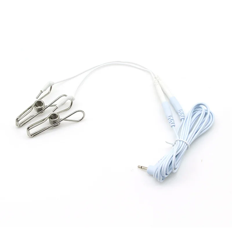 Electric Shock Penis Therapy Ring Urethral Plug Electro Stimulate Anal Butt Plug SM Nipple Clamp/Labia Clip Massage Pad Sex Toys