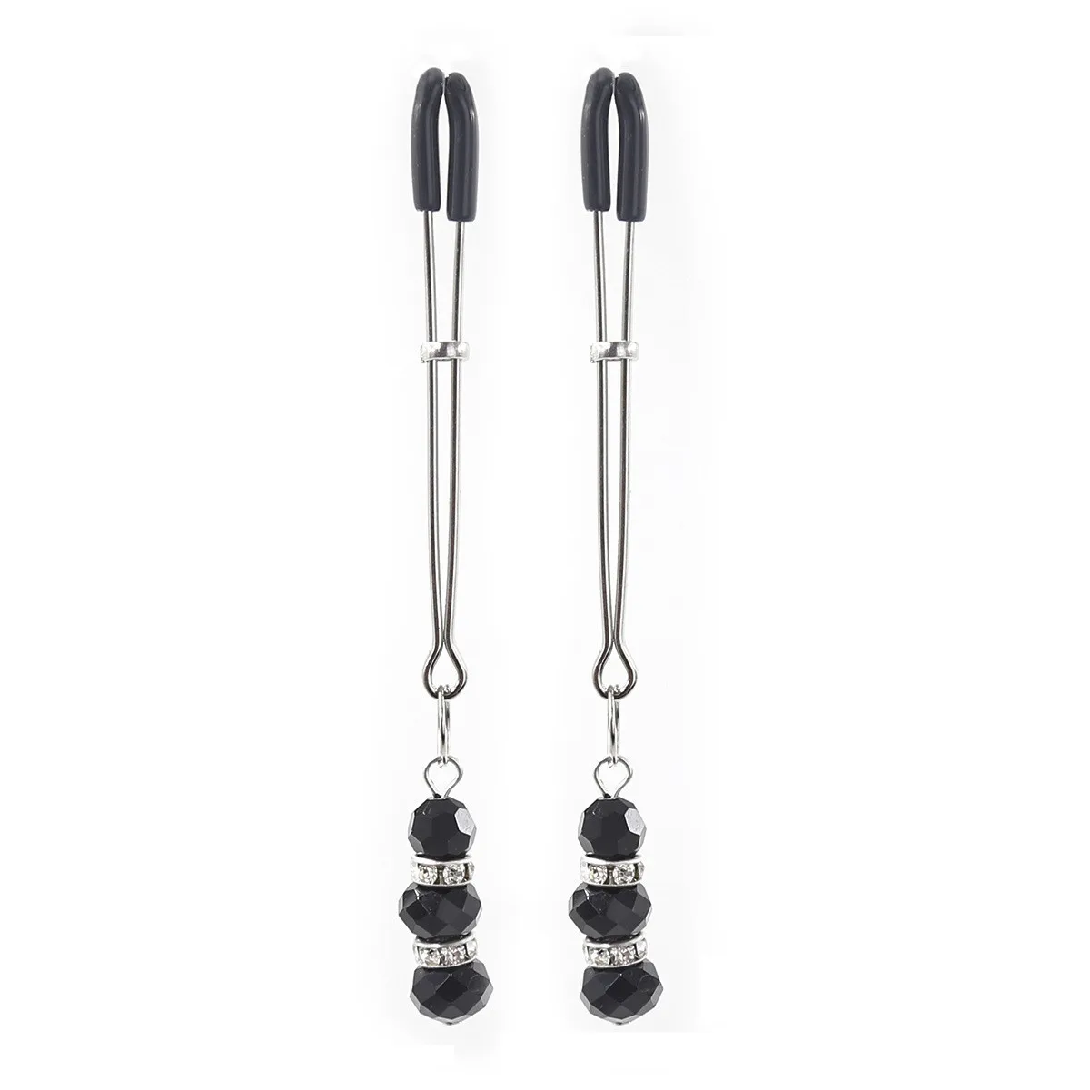 Stainless Steel Metal Nipple Clamp with Rhinestone Slave Bondage Nipple Stimulate Kit for Adult Bdsm Toys Exotic Accessories Stainless Steel Metal Nipple Clamp with Rhinestone Slave Bondage Nipple Stimulate Kit for Adult Bdsm Toys Exotic Accessories