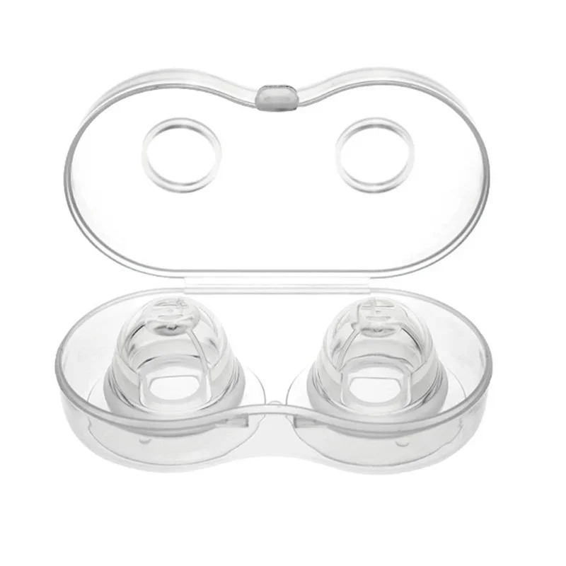 Silicone Nipple Clamps Retraction Pump Sucker Teat Massager Nipple Corrector Nipple Sucker Breast Stimulator Sex Toys for Woman