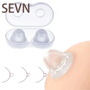 Silicone Nipple Clamps Retraction Pump Sucker Teat Massager Nipple Corrector Nipple Sucker Breast Stimulator Sex Toys for Woman