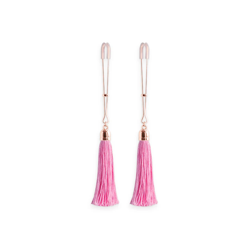 Metal Nipple Clips With Tassels Set Rosegold Female Breast Nipple Clamps Set Bondage Restraints Teasing Sex Toy Slave For Women Metal Nipple Clips With Tassels Set Rosegold Female Breast Nipple Clamps Set Bondage Restraints Teasing Sex Toy Slave For Women