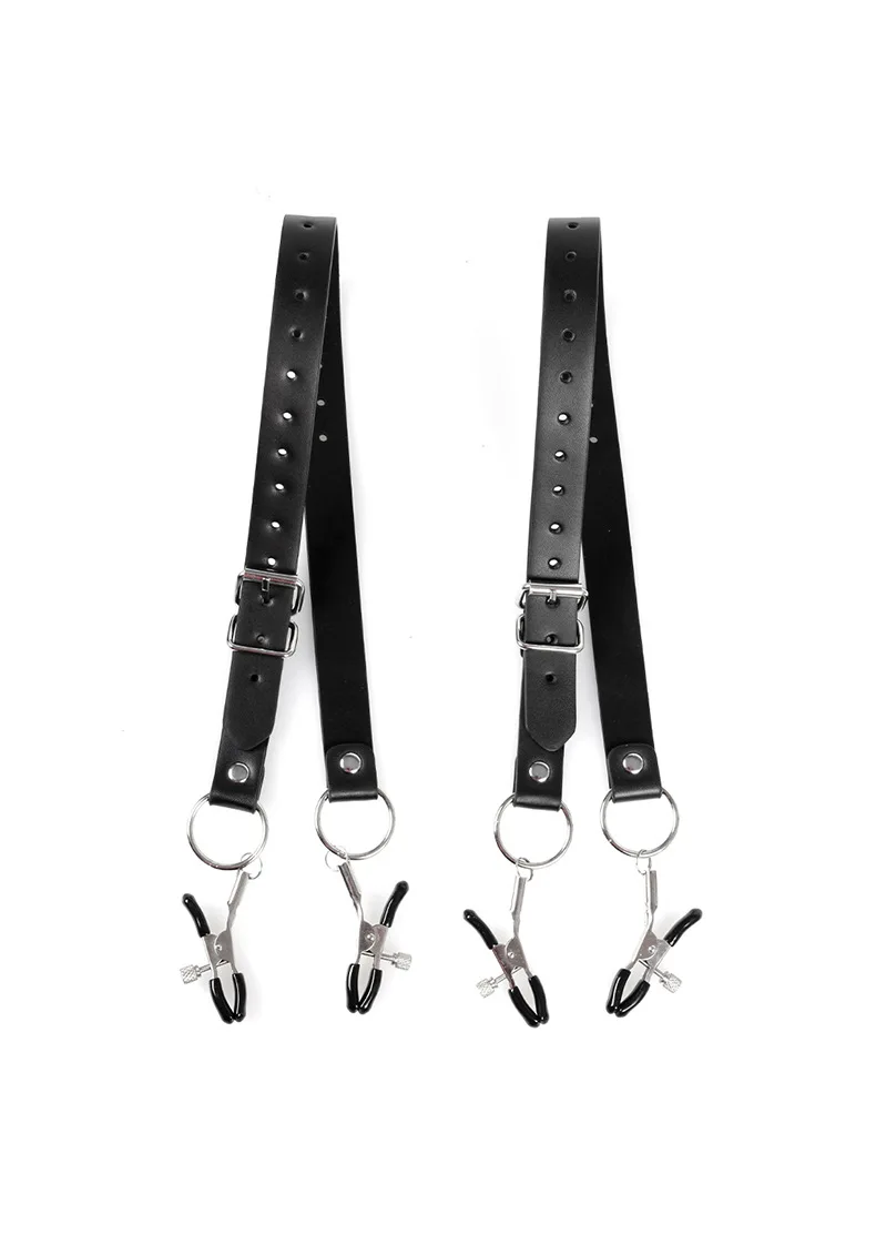 1 Pair Labia Spreader Belt BDSM Clitoris Clip Nipple Clamps Restraints Vagina Stimulator Adult Games Kit Vagina Peeping Toys 1 Pair Labia Spreader Belt BDSM Clitoris Clip Nipple Clamps Restraints Vagina Stimulator Adult Games Kit Vagina Peeping Toys