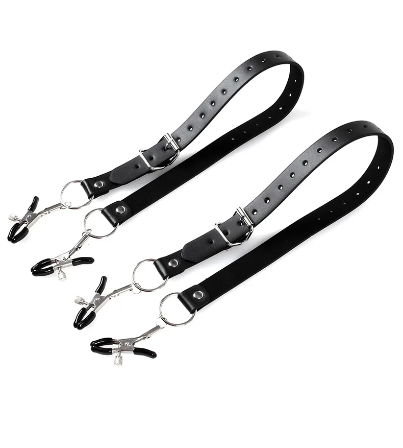 1 Pair Labia Spreader Belt BDSM Clitoris Clip Nipple Clamps Restraints Vagina Stimulator Adult Games Kit Vagina Peeping Toys 1 Pair Labia Spreader Belt BDSM Clitoris Clip Nipple Clamps Restraints Vagina Stimulator Adult Games Kit Vagina Peeping Toys