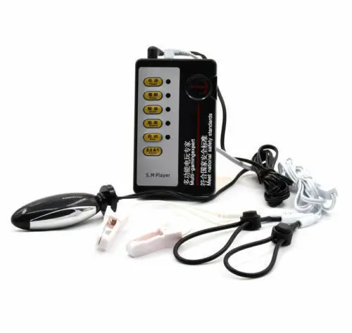 Medical Electric Shock Penis Rings Nipple Clamps Clitoris Labia Clips Anal Plug Electrical Stimulation Sex Products Flirting Toy Medical Electric Shock Penis Rings Nipple Clamps Clitoris Labia Clips Anal Plug Electrical Stimulation Sex Products Flirting Toy