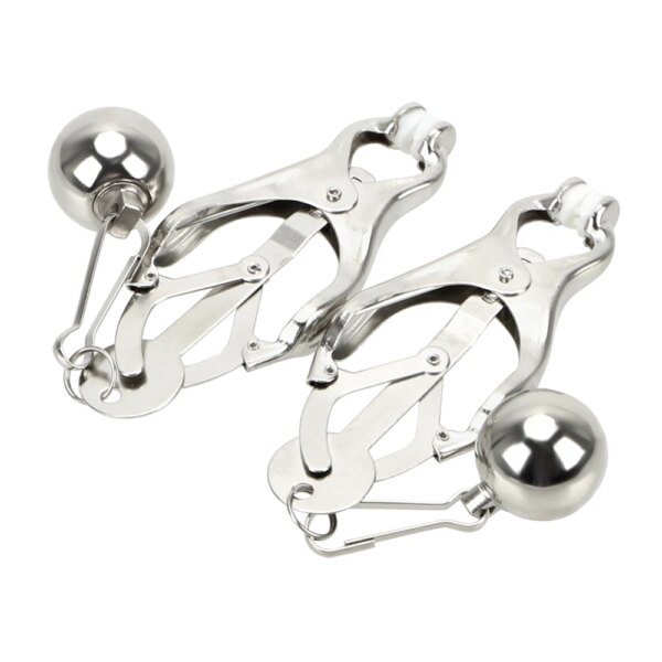 1 Pair  Nipple Stimulator Papilla Adult Games Nipple Clamps Breast Clips
