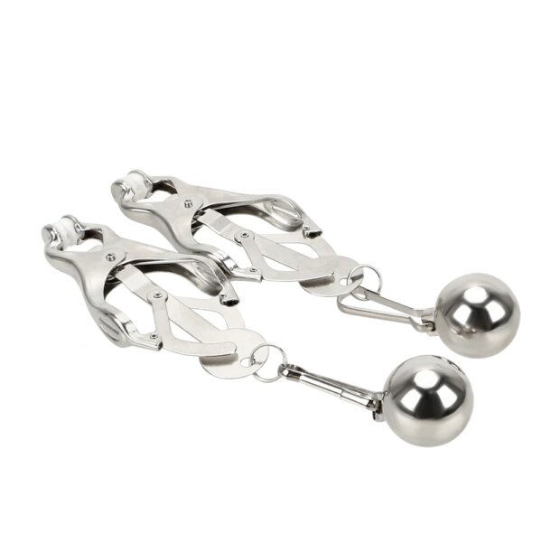 1 Pair  Nipple Stimulator Papilla Adult Games Nipple Clamps Breast Clips