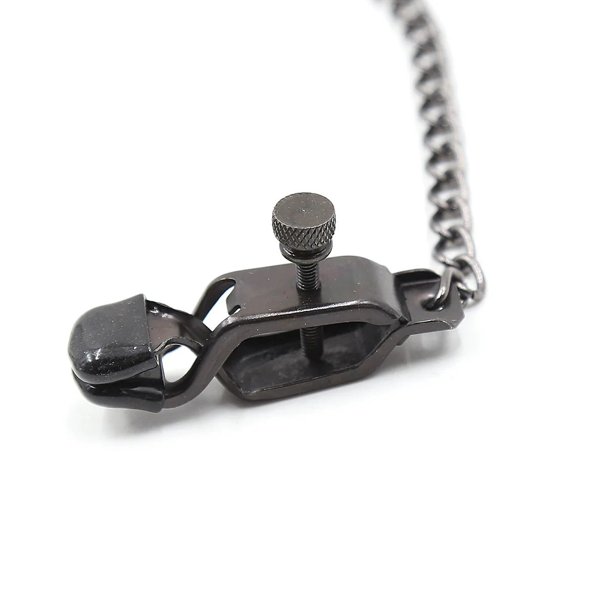 Metal Nipple Clamp with Metal Chain  Fetish to Breast Labia Clip Stimulation Massager Bdsm Bondage Sex Products for Women men