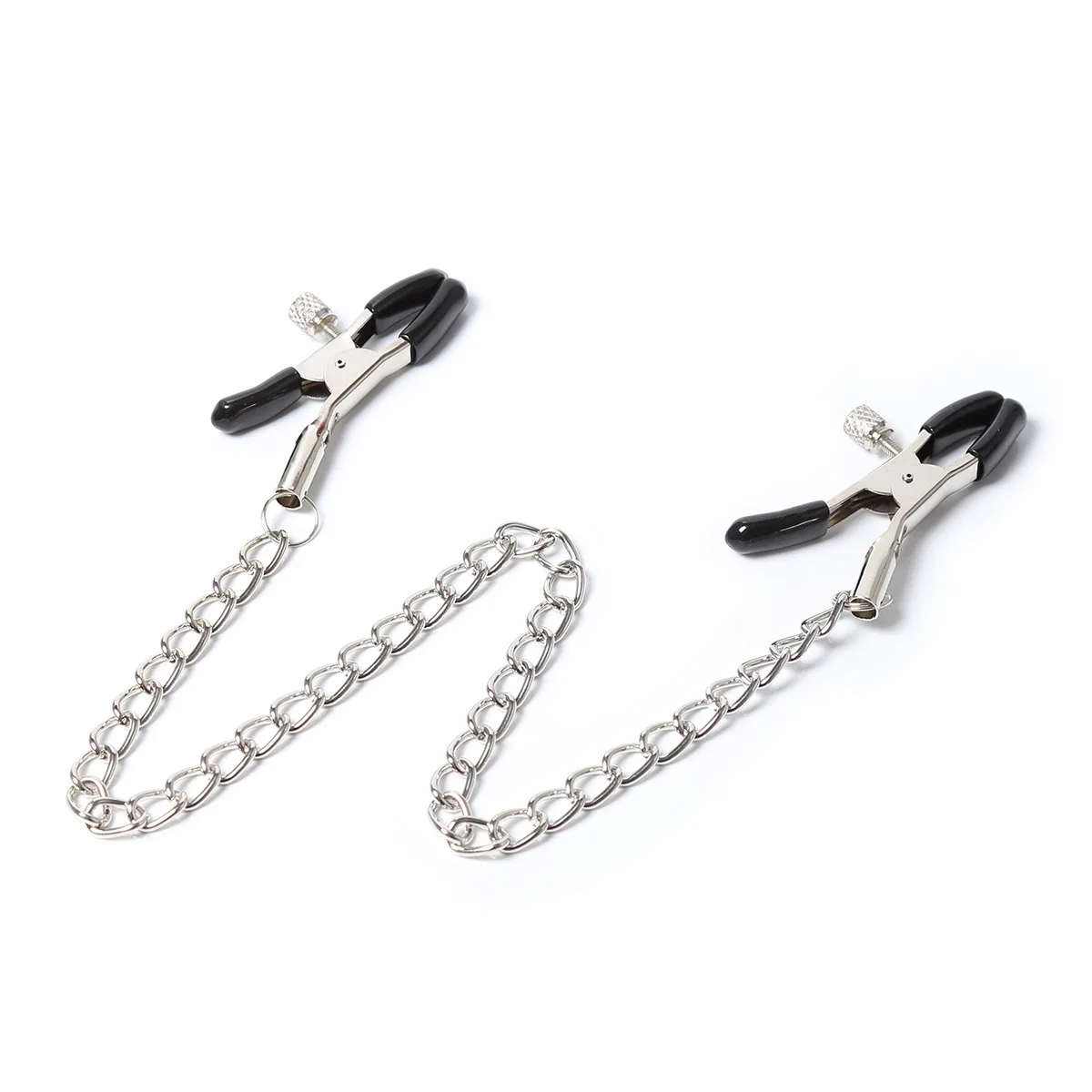 Metal Nipple Clamp with Metal Chain  Fetish to Breast Labia Clip Stimulation Massager Bdsm Bondage Sex Products for Women men