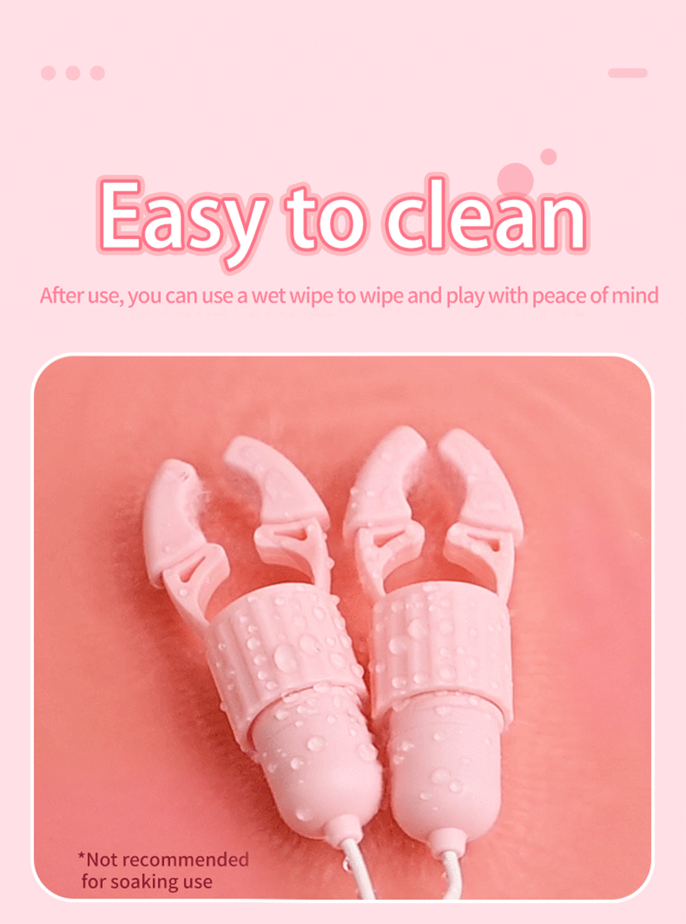 Nipple Vibrator Vibrating Clamps Clitoral Clip Breast Massage Clitoral Stimulation Masturbator Female Sex Toy for Women Adult18+ Nipple Vibrator Vibrating Clamps Clitoral Clip Breast Massage Clitoral Stimulation Masturbator Female Sex Toy for Women Adult18+