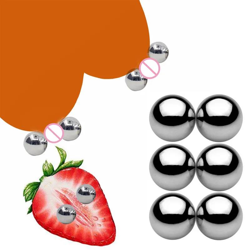 Powerful Magnetic Nipple Clamps Orbs Vagina Clitoris Stimulator BDSM Bondage Adult Games Sexy Toys For Women Couples Sex Shop