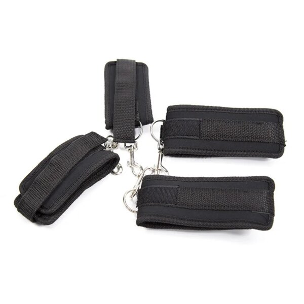 Bdsm Fetish Slave Sex Swing Couples Bed Wrist And Ankle Cuff Bondage Women Adjustable SM Handcuffs Adult Games Erotic Sex Toys