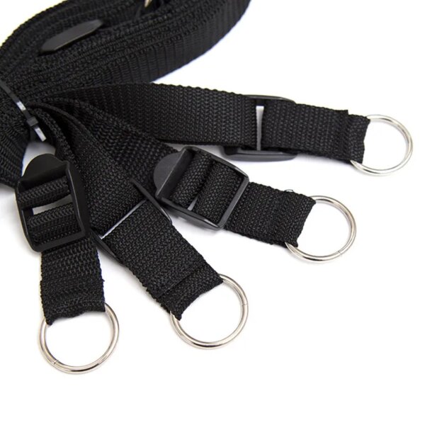 Bdsm Fetish Slave Sex Swing Couples Bed Wrist And Ankle Cuff Bondage Women Adjustable SM Handcuffs Adult Games Erotic Sex Toys
