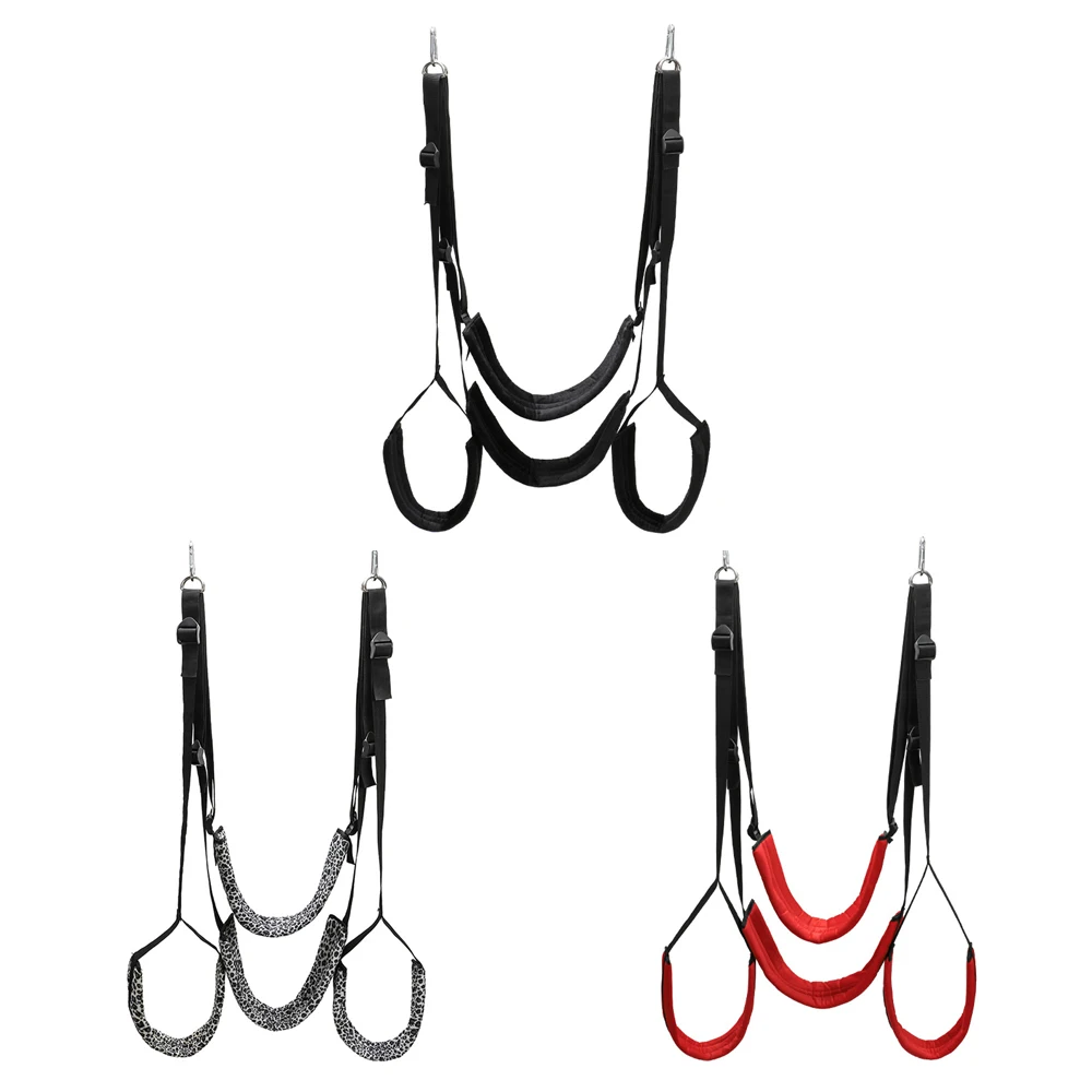 IKOKY Sex Swing SM Bondage Belt Ankle Wrist Suspension Sex furniture Fetish Restraints Sex Toys for Couples Adult Games