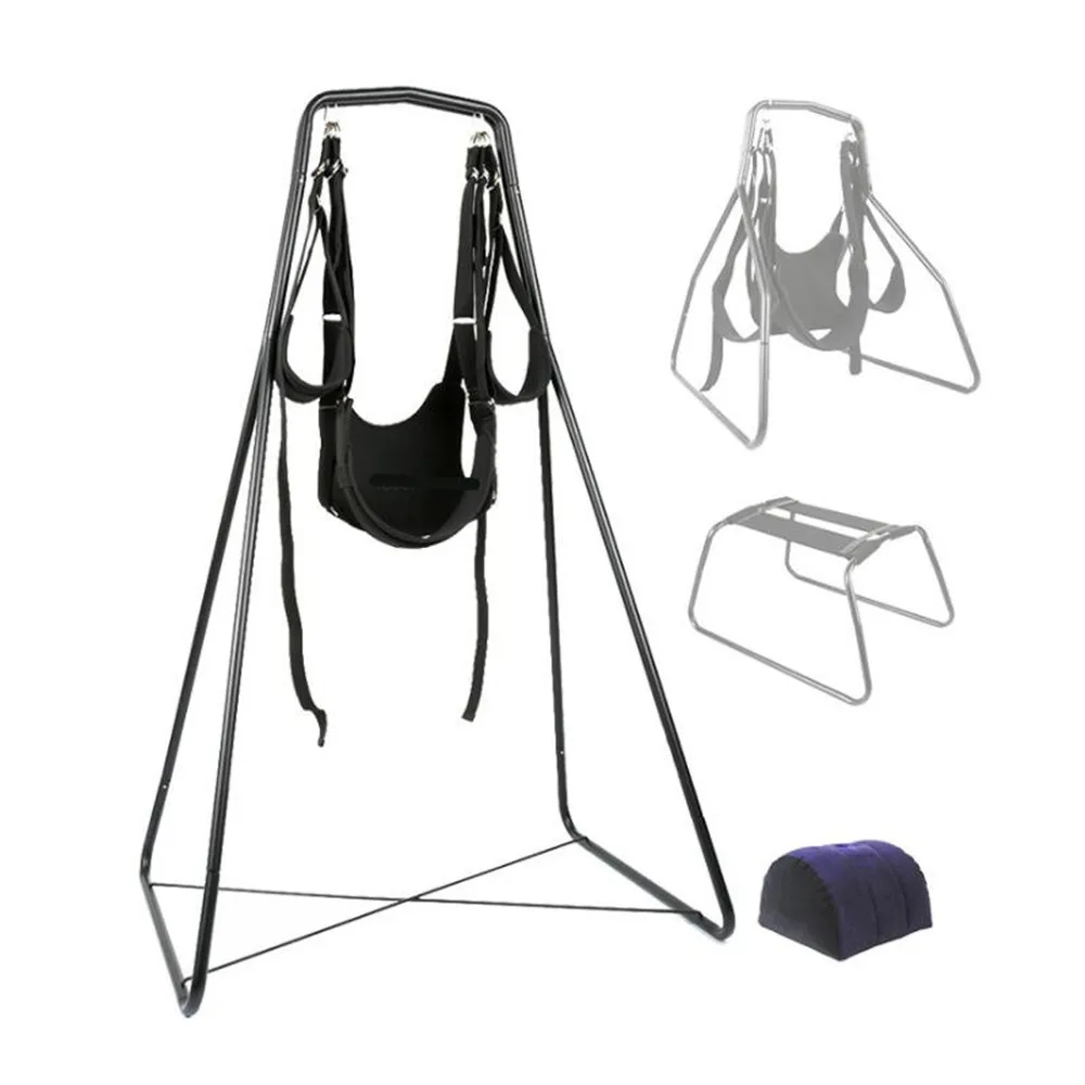 4IN1 Butterfly Chair Multi-Purpose Sex Swing Living Room Erotic Furniture Sling Hammock BDSM Bondage Gear Sex Toys for Couples