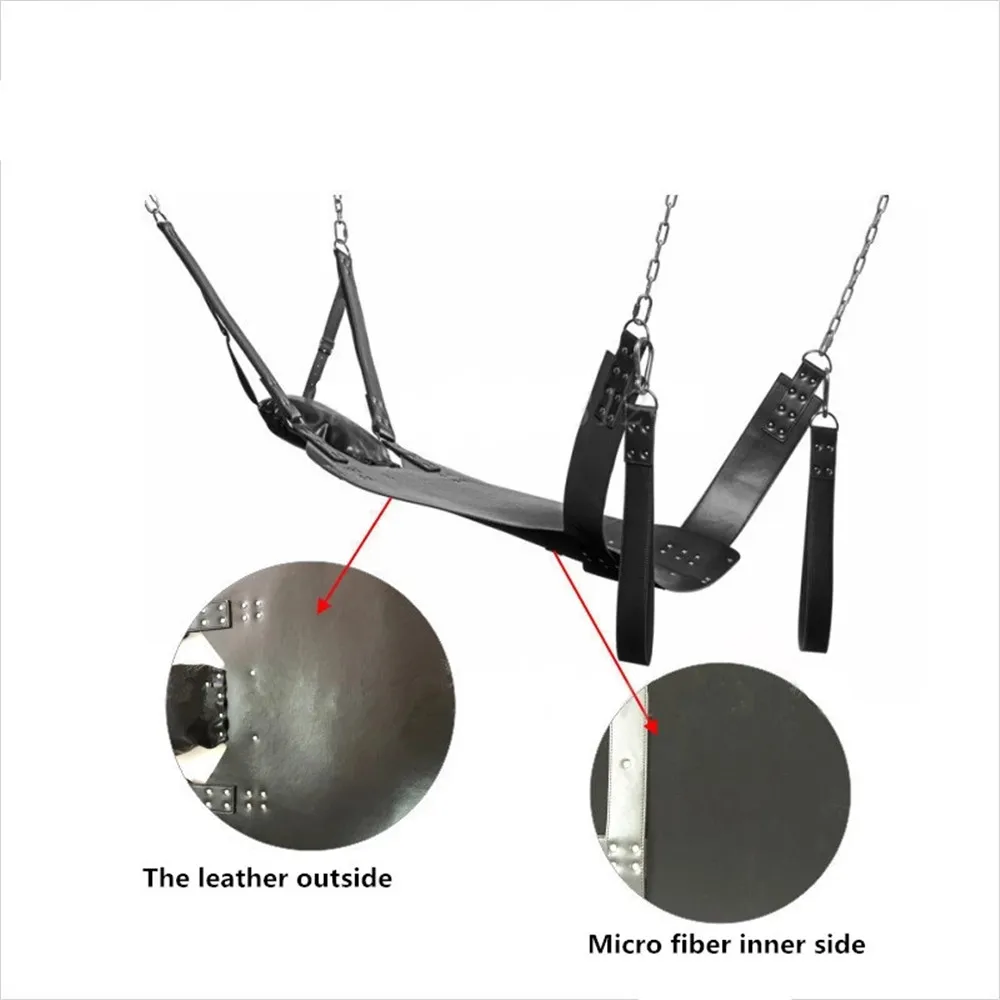 Sex Toys for Couples Two Erotic Product Sex Swing BDSM Bondage Sling Leather Bed Hammock Pillow Love Positions Adult Games Chair