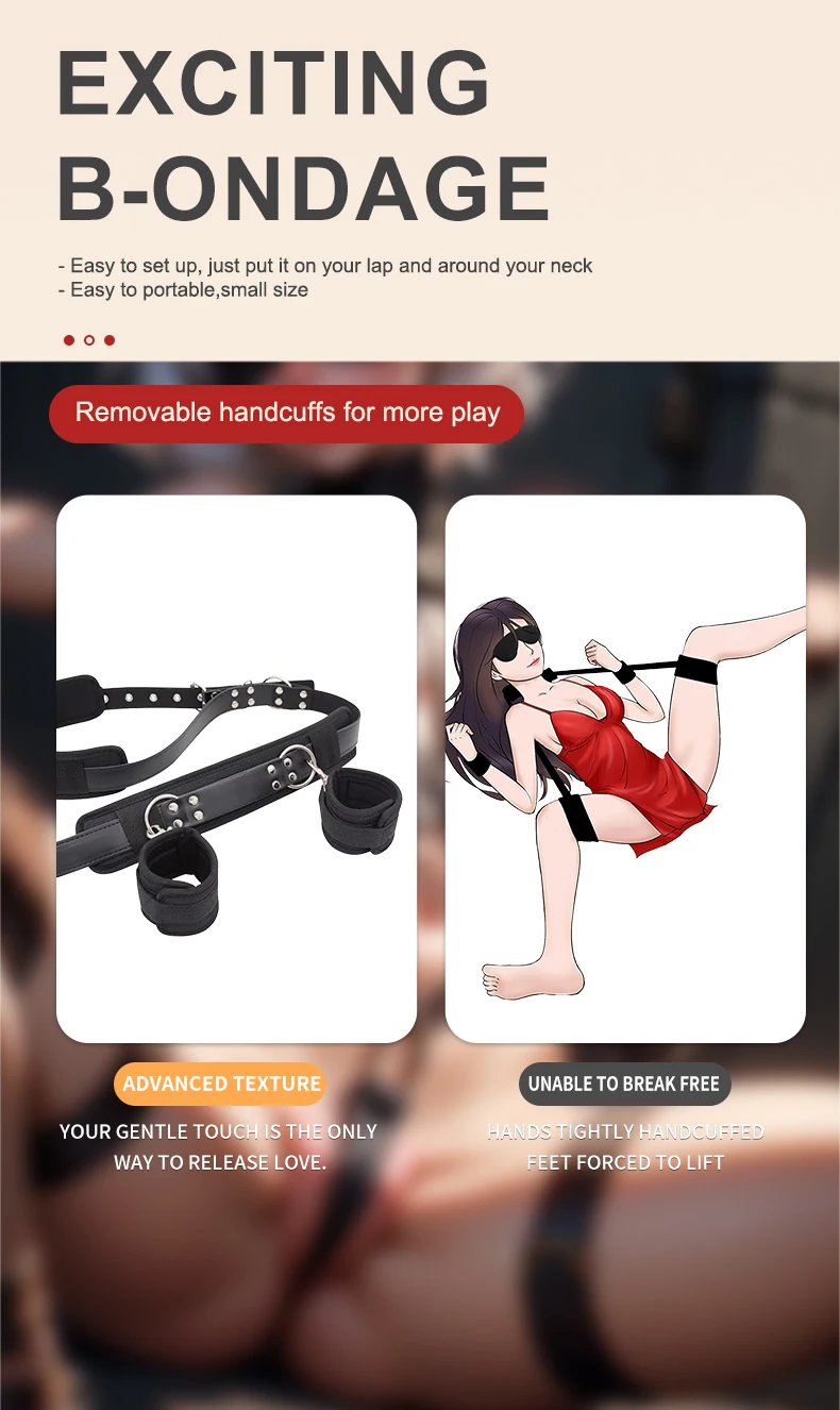 Sexual Swing Sex Bondage SM Upgraded Hand and Leg Straps Adult Couples Women Binding and Restraining Hand and Leg Handcuffs sets Sexual Swing Sex Bondage SM Upgraded Hand and Leg Straps Adult Couples Women Binding and Restraining Hand and Leg Handcuffs sets