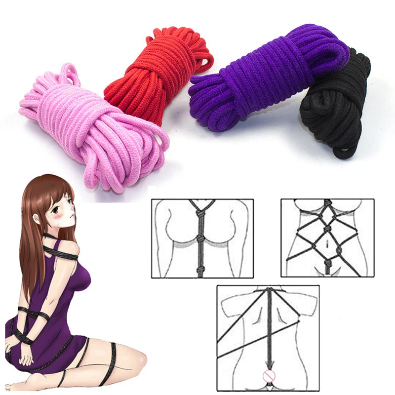 Bdsm Fetish Adult Products Women Sm Body Bondage Sex Swing Couples Cotton Rope Binding Erotic Set Wrist And Ankle Cuff Sex Toys Bdsm Fetish Adult Products Women Sm Body Bondage Sex Swing Couples Cotton Rope Binding Erotic Set Wrist And Ankle Cuff Sex Toys