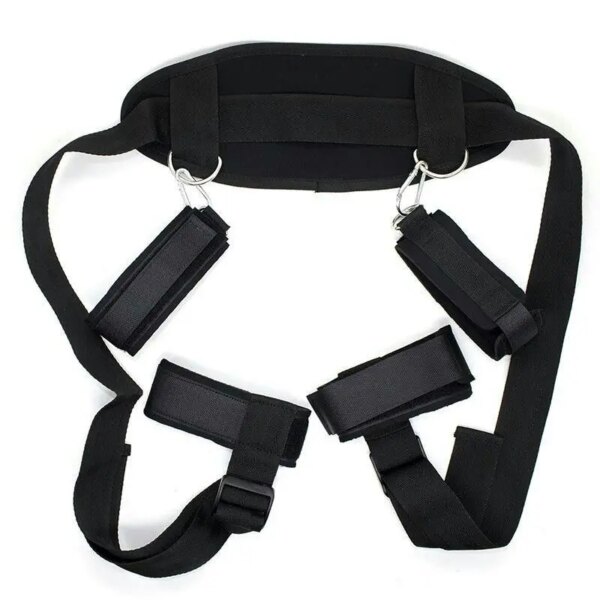 Sex Toys For Couples Self Bandage Restraints Belt BDSM Sets Shoulder Sex Swing Leg Spreader Rope SM Slave Harness Adult Game
