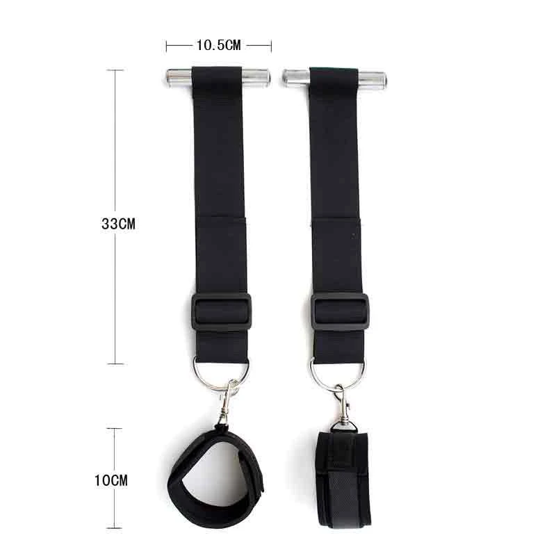Adult Sex Swing Bdsm Door Erotic Products Women Couples Handcuffs Bandage Set SM Restraint Wrist Cuff Sex Toys Harness Sex Swing