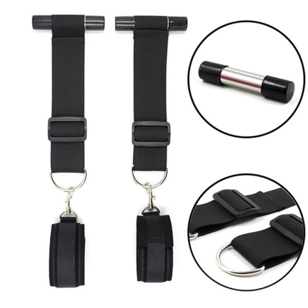 Adult Sex Swing Bdsm Door Erotic Products Women Couples Handcuffs Bandage Set SM Restraint Wrist Cuff Sex Toys Harness Sex Swing