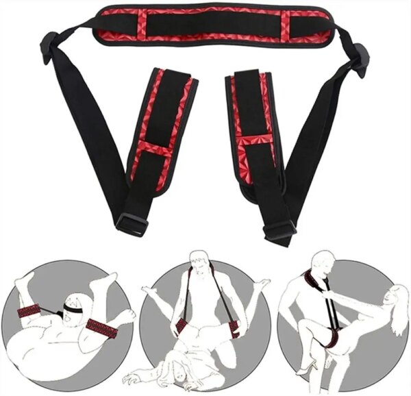 SM Thigh Restraint Sling Legs Binding Adult Sex Products Sex Swing Bondage Set Slave Fetish Toy for Women Couple Sex Shop Couple
