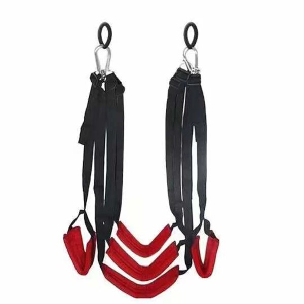Sex Swing Metal Tripod Stents Sexual Furniture Fetish Bondage Adult Products Chairs Hanging Pleasure Sex Toys for Couples Women