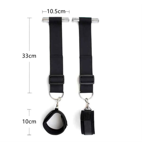 Bondage Restraint Sex Hanging On Door Swing Handcuffs Shackles On The Door Swing Fetish Sex Toys For Women Men Adult Games