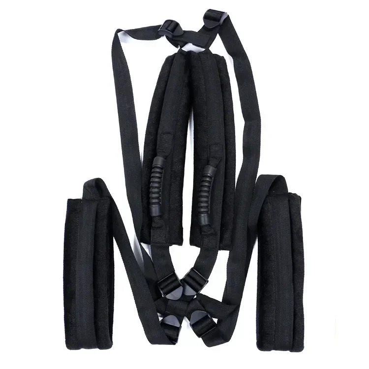 Sex toys for couples self bandage Restraints Belt BDSM sets Shoulder Sex Swing leg spreader Rope SM Slave harness adult game