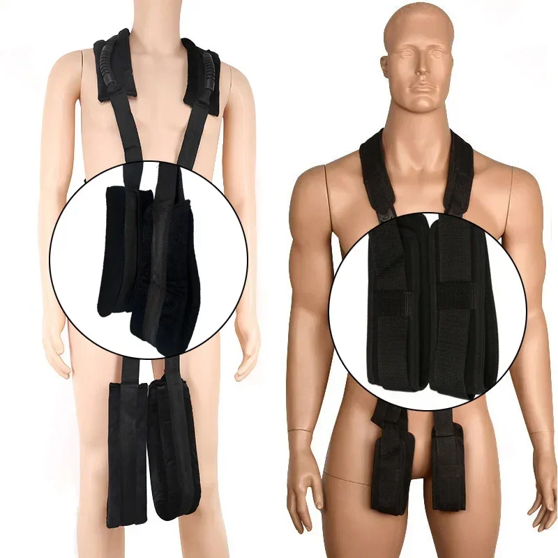 Sex toys for couples self bandage Restraints Belt BDSM sets Shoulder Sex Swing leg spreader Rope SM Slave harness adult game Sex toys for couples self bandage Restraints Belt BDSM sets Shoulder Sex Swing leg spreader Rope SM Slave harness adult game