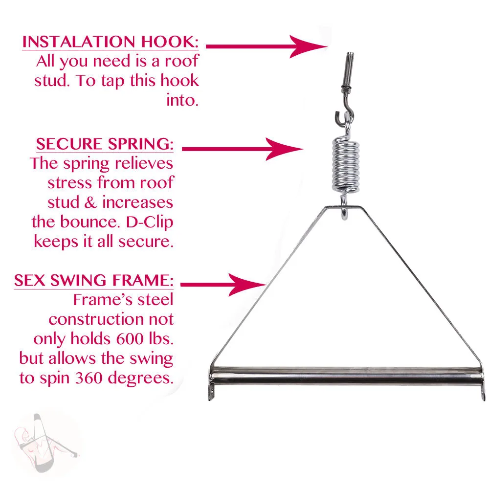 Upgraded Sex Swing Furniture Metal Tripod Stents Hanging Pleasure Sex Toys for Couples 18+ Adult Toys Bdsm Game Erotic Products Upgraded Sex Swing Furniture Metal Tripod Stents Hanging Pleasure Sex Toys for Couples 18+ Adult Toys Bdsm Game Erotic Products